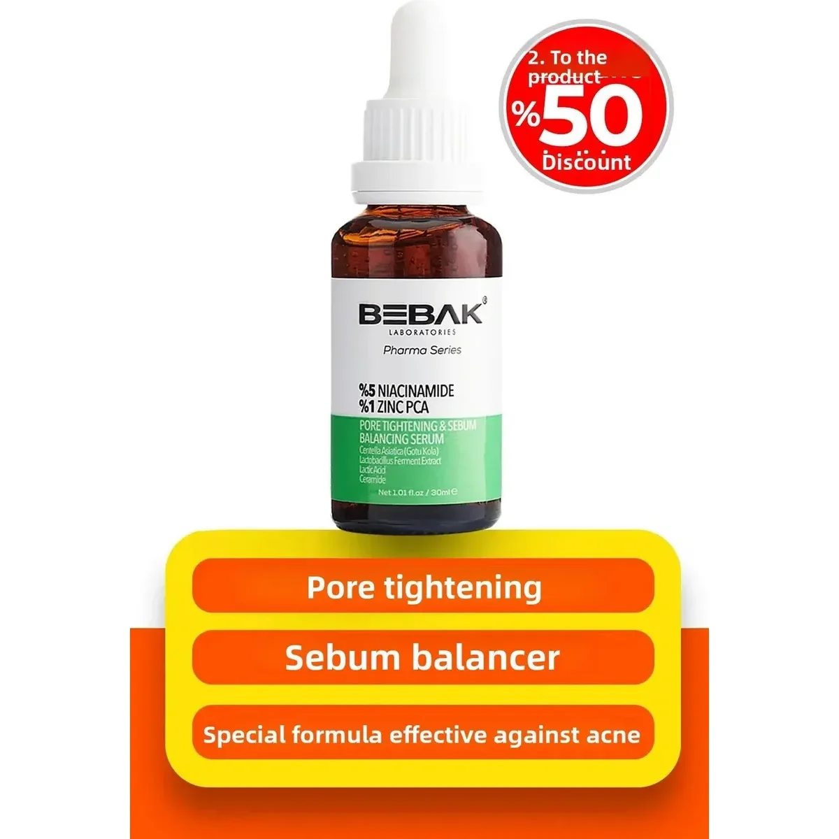 Bebak Pharma Niacinamide Serum
