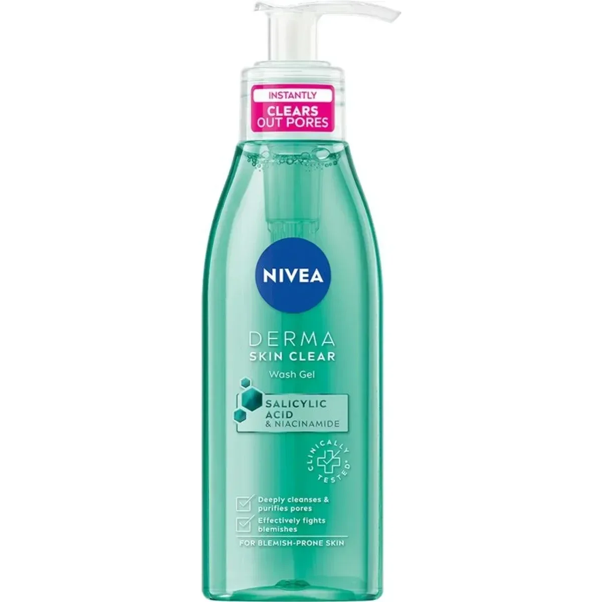 Nivea Derma Skin Clear Wash Gel