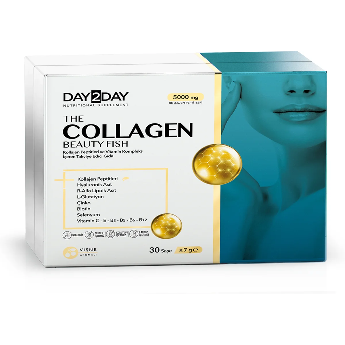 Day2Day The Collagen Beauty Fish 30 Saşe