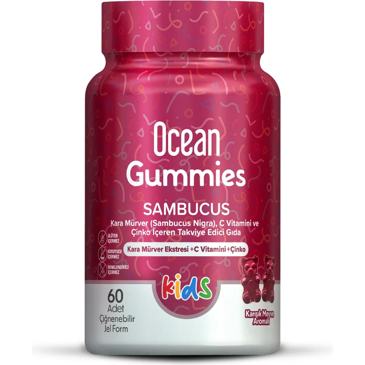 Ocean Gummies Sambucus Kids 30 Gummy