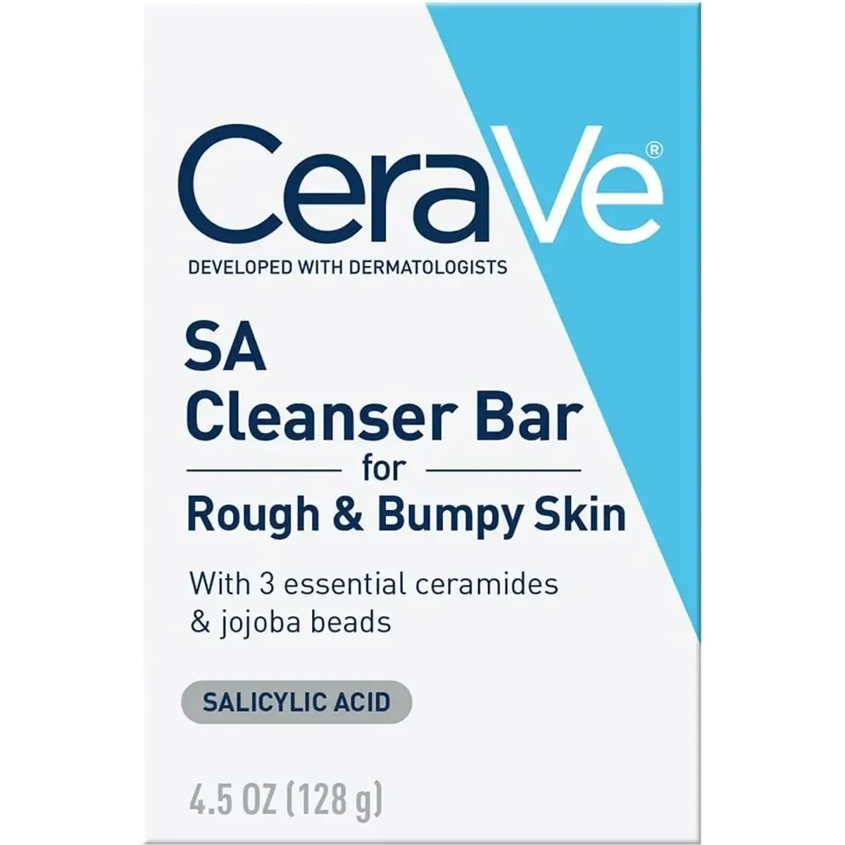CeraVe SA Cleanser Bar for Rough & Bumpy Skin