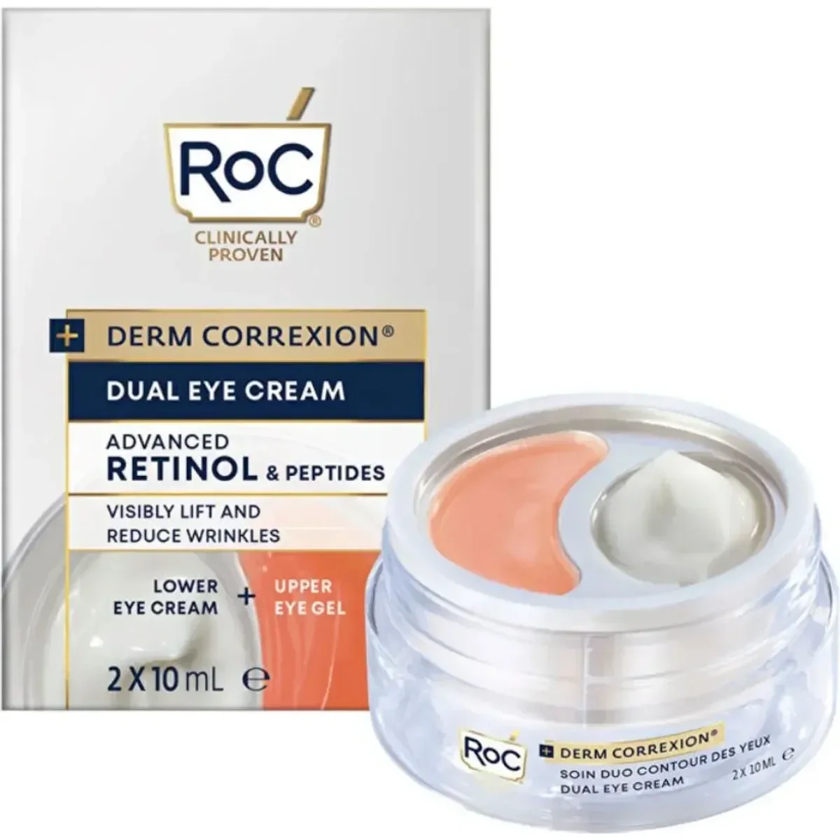 RoC Derm Correxion Dual Eye Cream with Advanced Retinol
