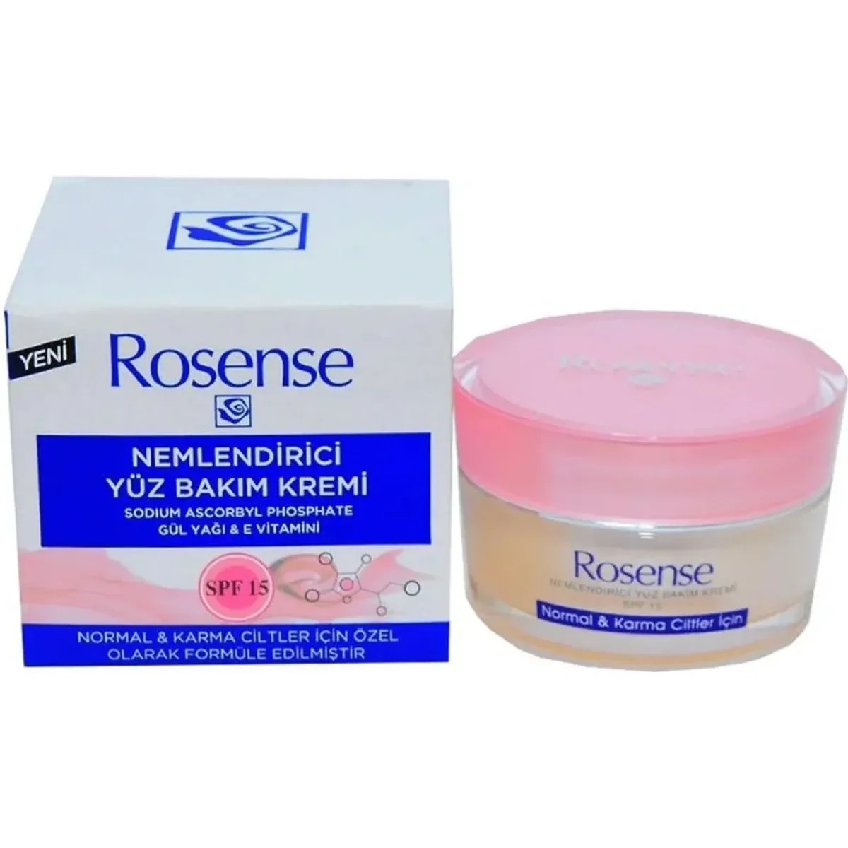 Rosense Nemlendirici Gül Kremi - detay