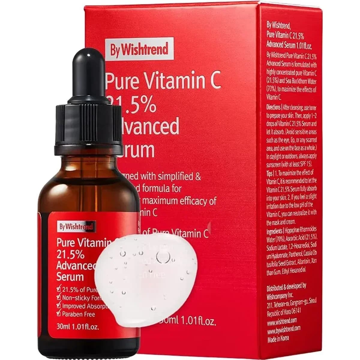 By Wishtrend Pure Vitamin C 21.5% Advanced Serum