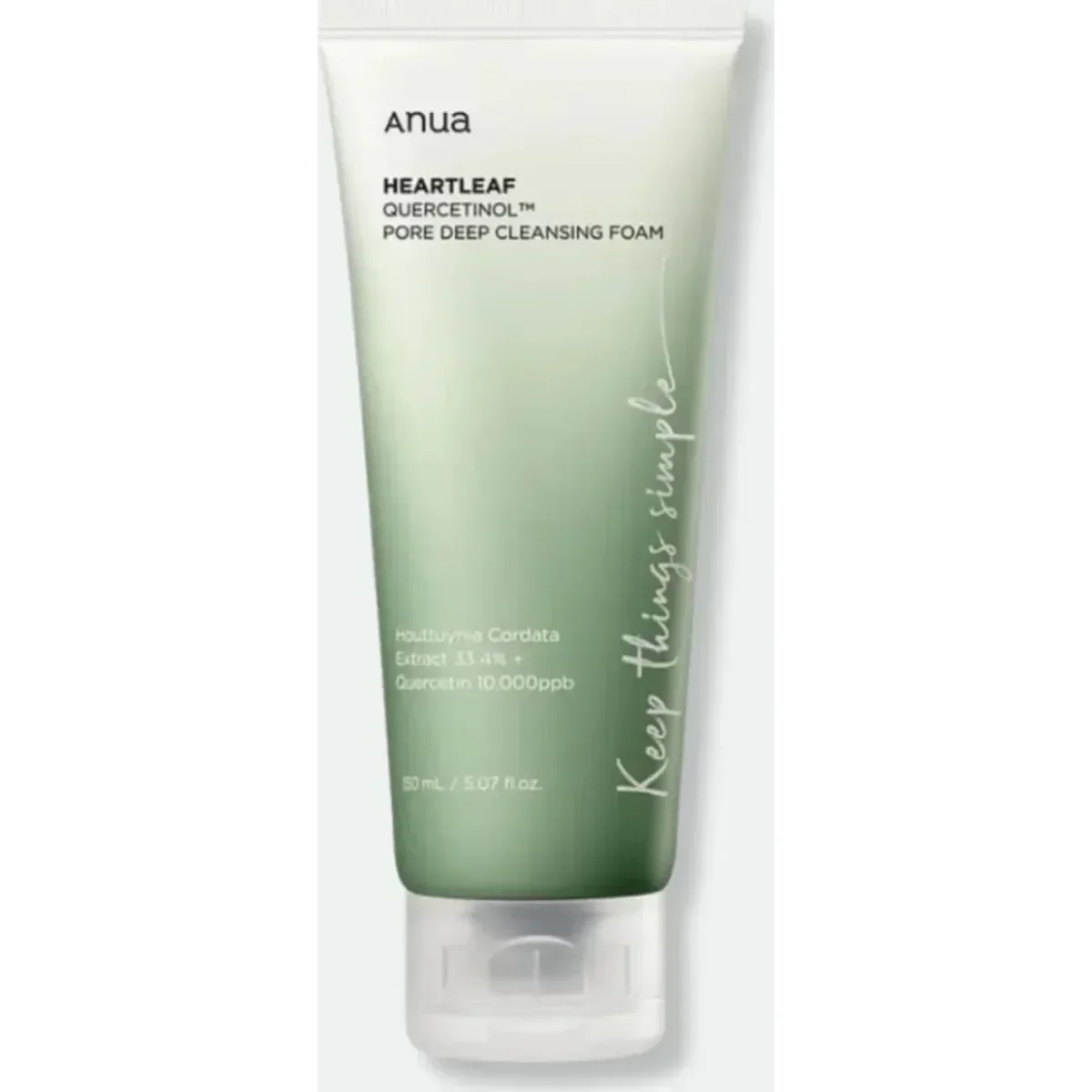 Anua Heartleaf Quercetinol Pore Deep Cleansing Foam