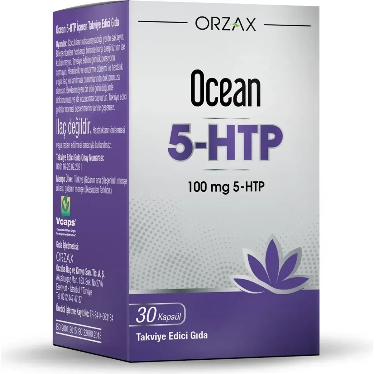 Ocean 5-HTP 30 Kapsül