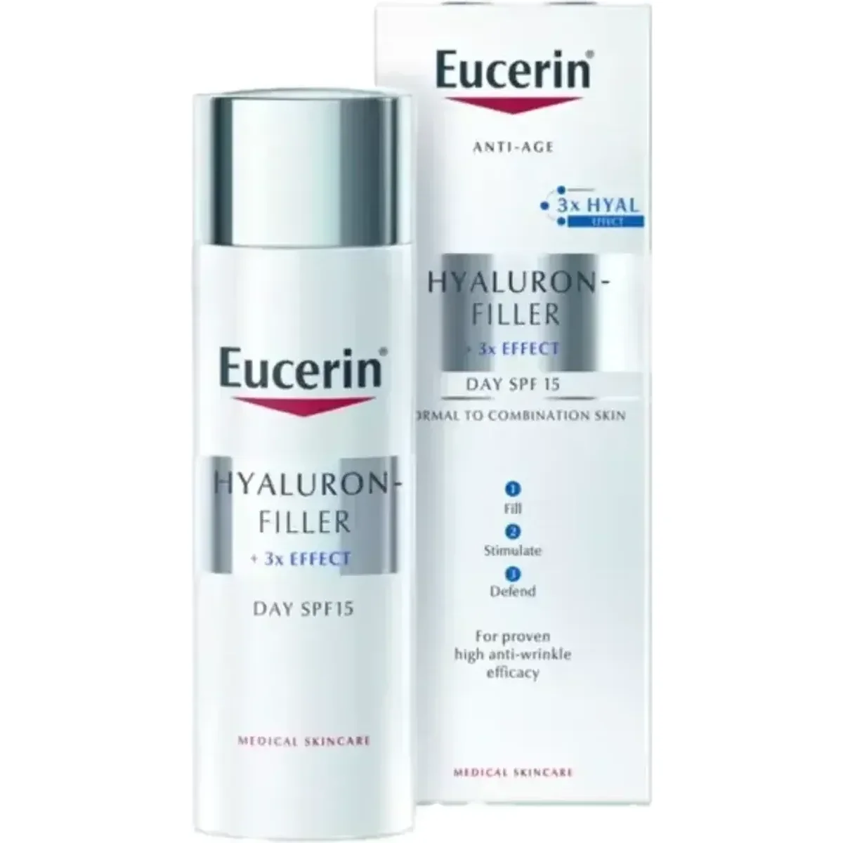 Eucerin Hyaluron-Filler + 3x Effect Day SPF15