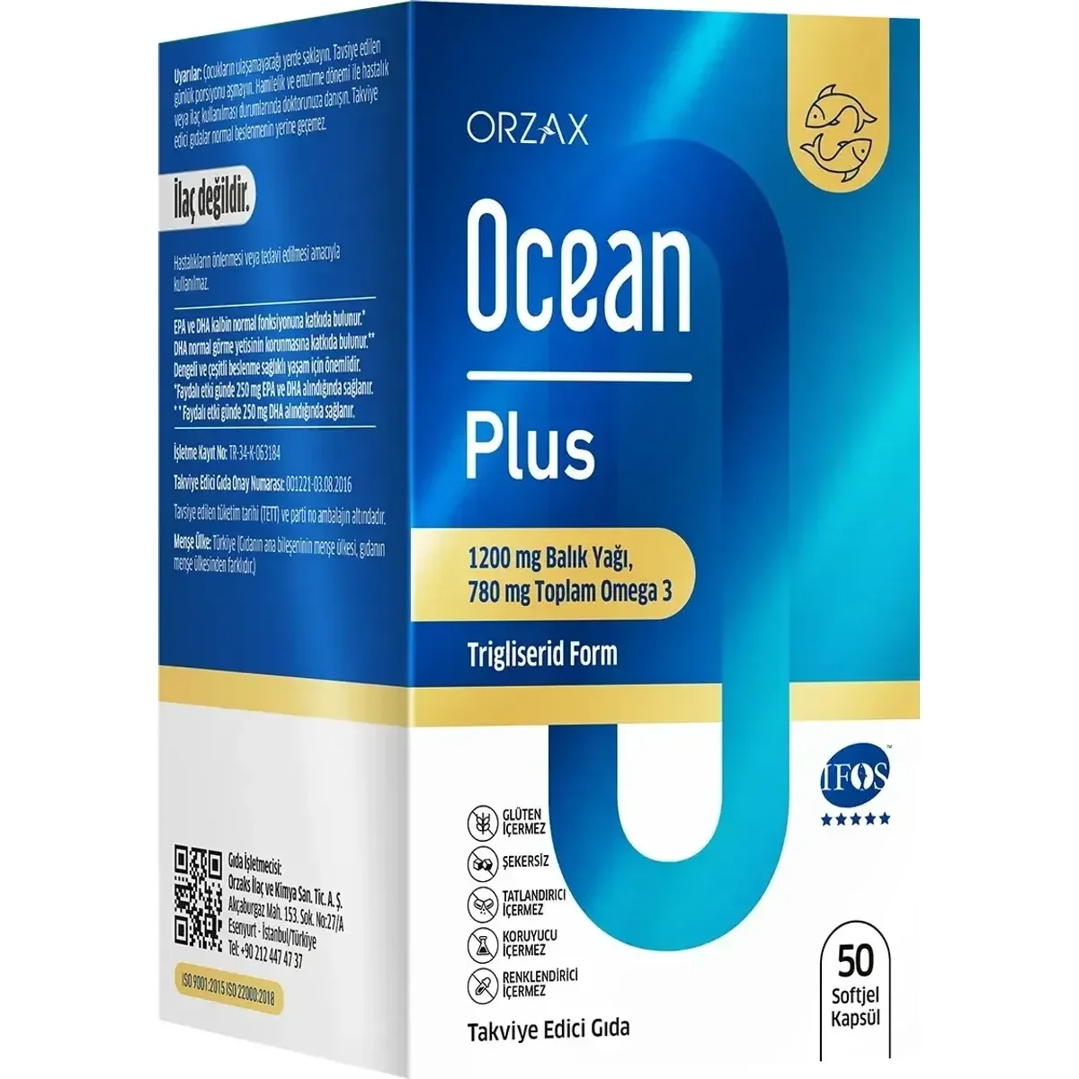 Ocean Plus Omega-3 30 Softjel